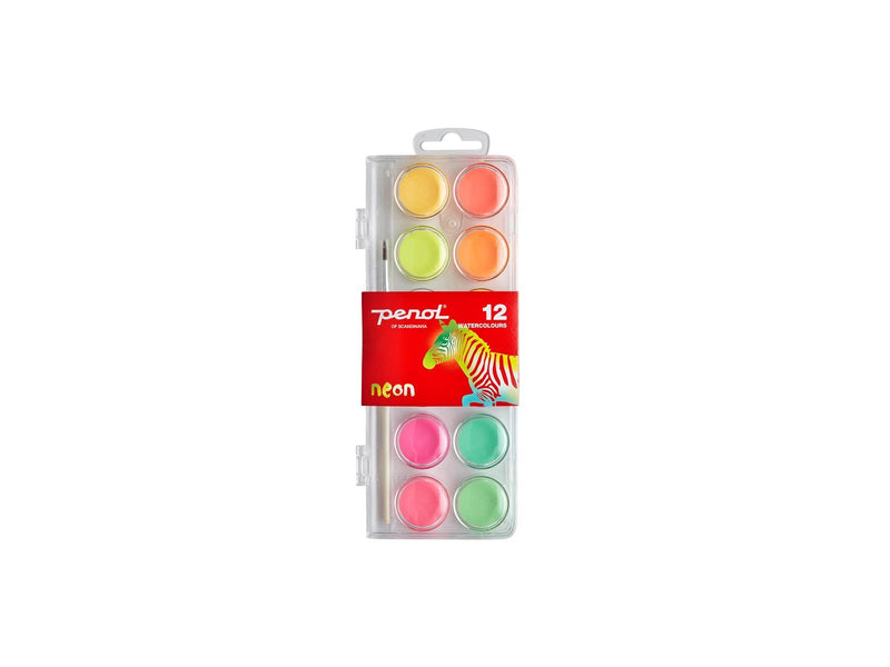 Penol Watercolours Neon x12 30mm