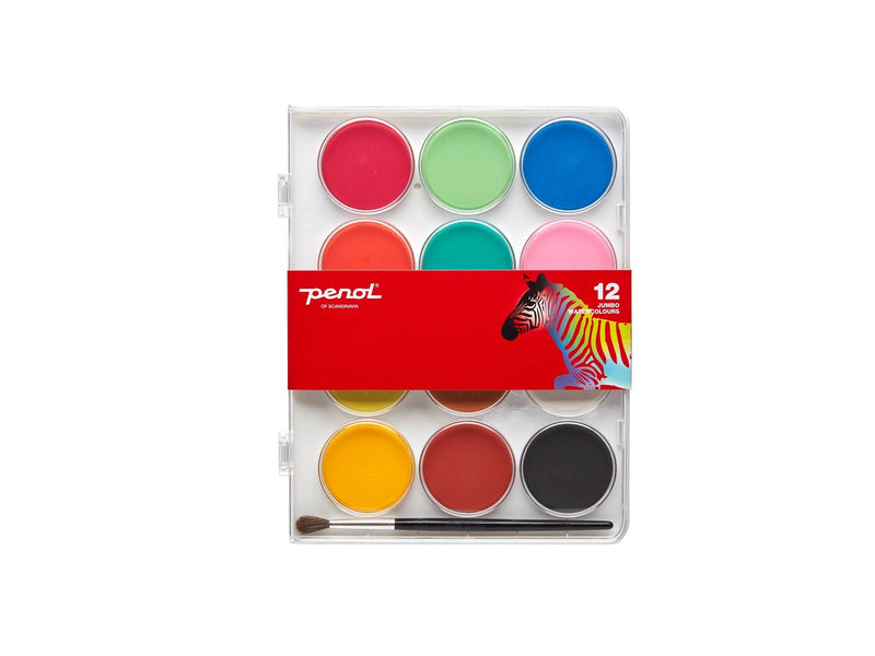Penol Watercolours Jumbo x12 50mm