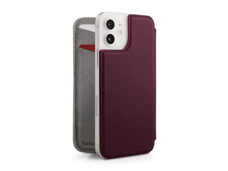 Twelve South SurfacePad for iPhone 12 mini - Razor Thin nappa leather