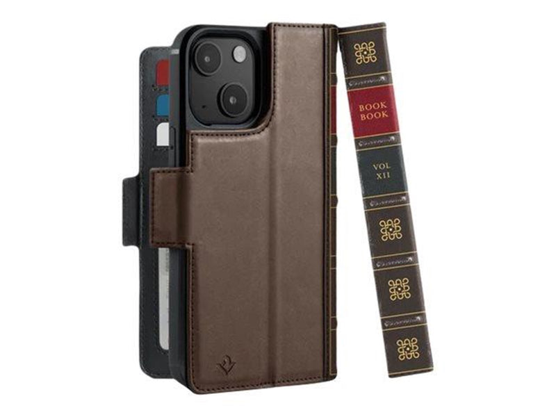 Twelve South BookBook with MagSafe for iPhone 14 Plus - Brown