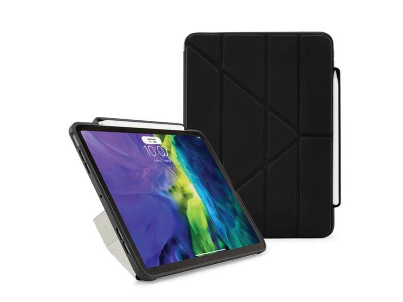 Pipetto iPad Air 10.9" (2020) Origami No3 Pencil Case - Black