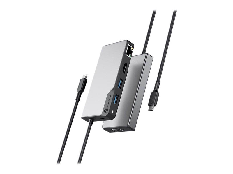 ALOGIC USB-C Fusion MAX 6-in-1 Hub V2 HDMI USB Ethernet & PD – Space Grey USB-Hubs