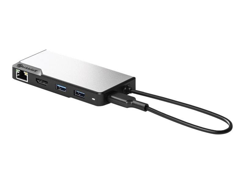 ALOGIC USB-C Fusion MAX 6-in-1 Hub V2 HDMI USB Ethernet & PD – Space Grey USB-Hubs