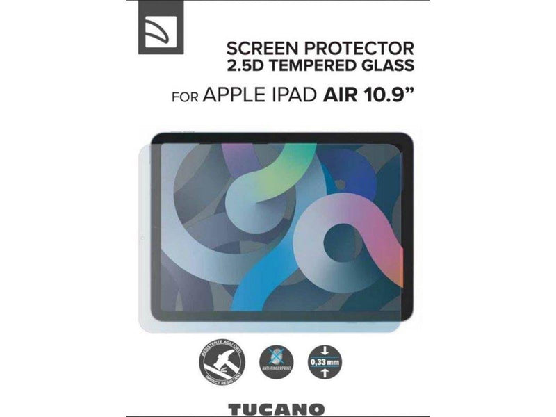 Tucano Tempered glass 2.5D for iPad 10.9" (2020)