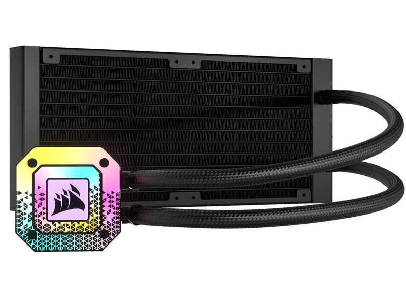 Corsair iCUE H100i ELITE CAPELLIX XT - Black - CPU-Wasserkühlung - Max 34 dBA