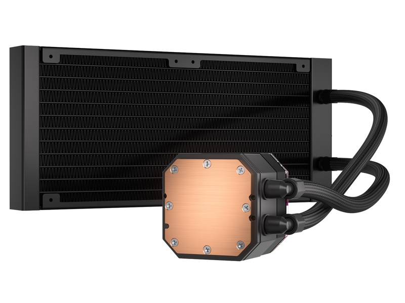 Corsair iCUE H100i ELITE CAPELLIX XT - Black - CPU-Wasserkühlung - Max 34 dBA