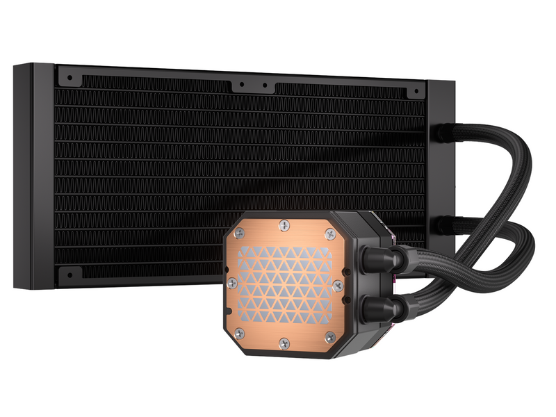Corsair iCUE H100i ELITE CAPELLIX XT - Black - CPU-Wasserkühlung - Max 34 dBA