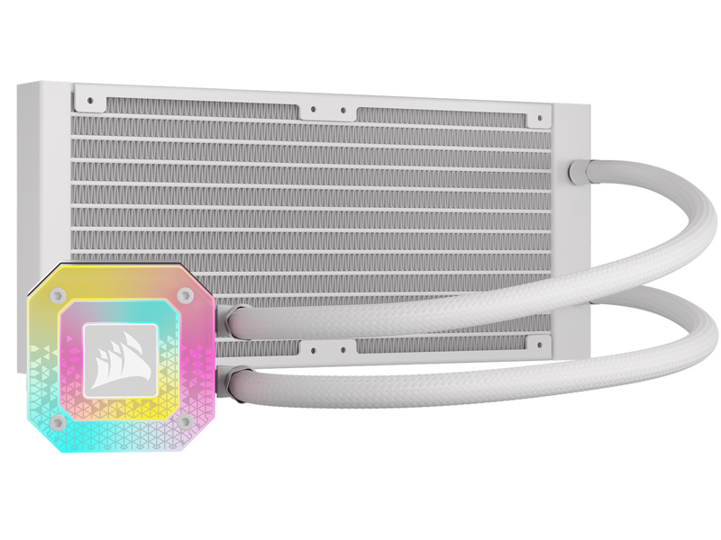 Corsair iCUE H100i ELITE CAPELLIX XT - White - CPU-Wasserkühlung - Max 34 dBA