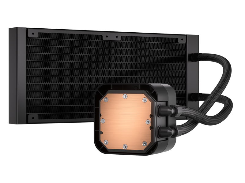 Corsair iCUE H100i ELITE LCD XT - CPU-Wasserkühlung - Max 34 dBA