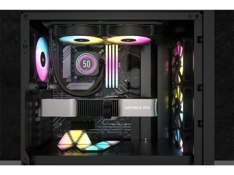 Corsair iCUE H100i ELITE LCD XT - CPU-Wasserkühlung - Max 34 dBA