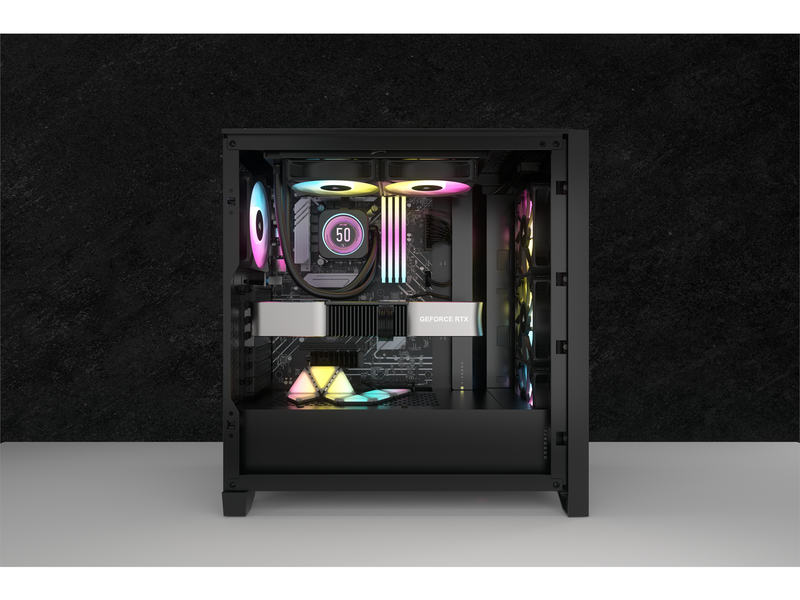 Corsair iCUE H100i ELITE LCD XT - CPU-Wasserkühlung - Max 34 dBA