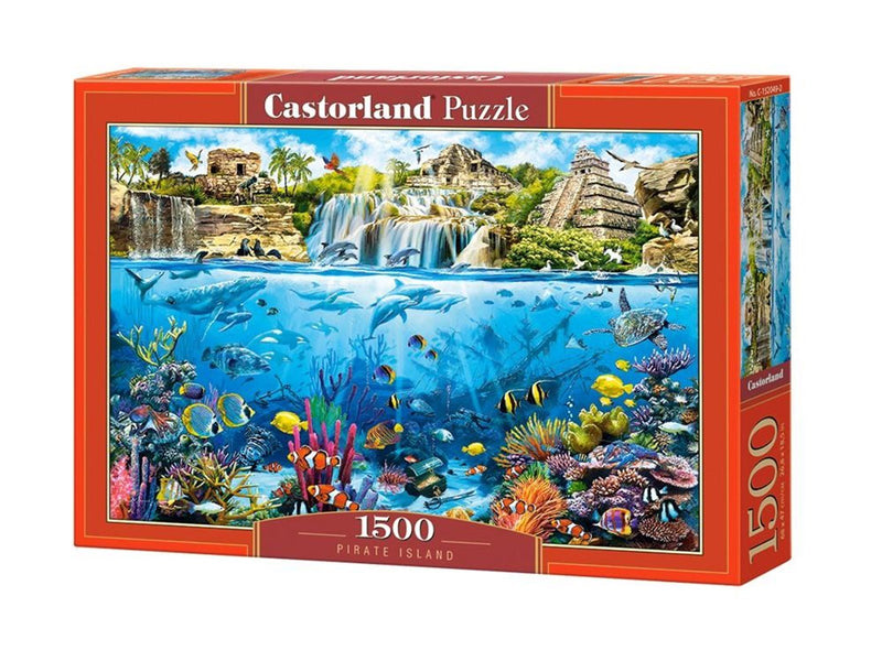 Castorland Puzzle Pirate Island 1500p Boden