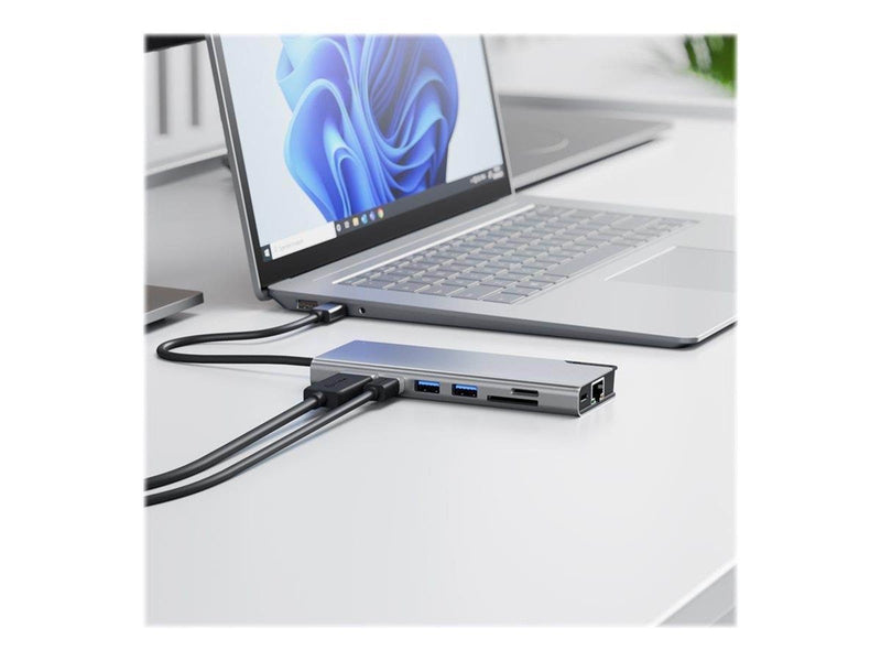 ALOGIC Ultra USB-C Dock PLUS V2 - HDMI MDP USB Ethernet Memory Card Reader & 100W PD USB-Hubs