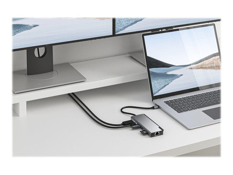 ALOGIC Ultra USB-C Dock PLUS V2 - HDMI MDP USB Ethernet Memory Card Reader & 100W PD USB-Hubs