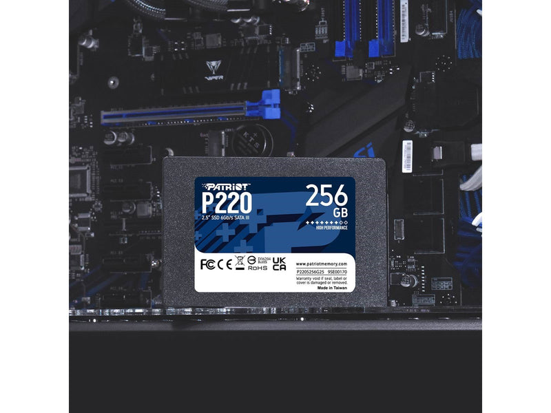 Patriot P220 SSD - 256GB - 2.5" - SATA-600
