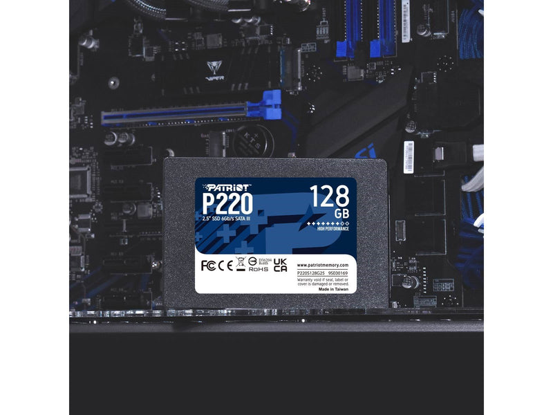 Patriot P220 SSD - 128GB - 2.5" - SATA-600