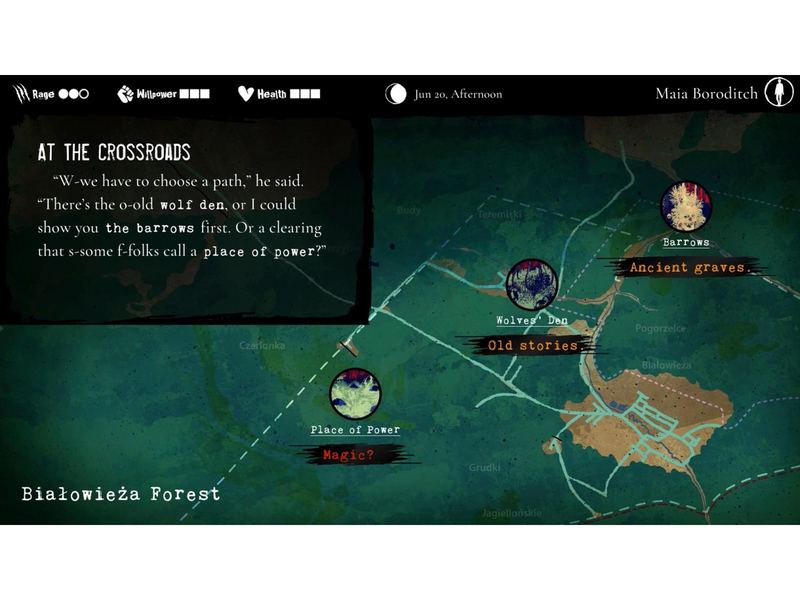 Werewolf: The Apocalypse - Heart of the Forest - Nintendo Switch - Visual Novel - PEGI 16