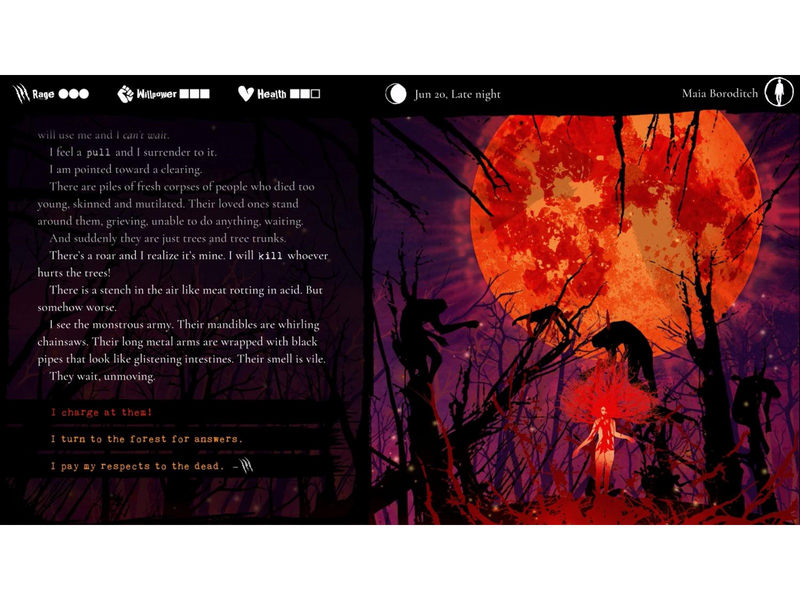Werewolf: The Apocalypse - Heart of the Forest - Sony PlayStation 4 - Visual Novel - PEGI 16