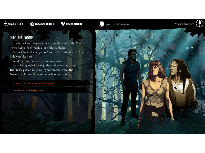 Werewolf: The Apocalypse - Heart of the Forest - Sony PlayStation 4 - Visual Novel - PEGI 16