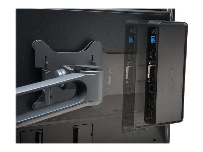 Kensington VESA®-Befestigungsplatte für Dockingstationen, schwarz 100 x 100 mm