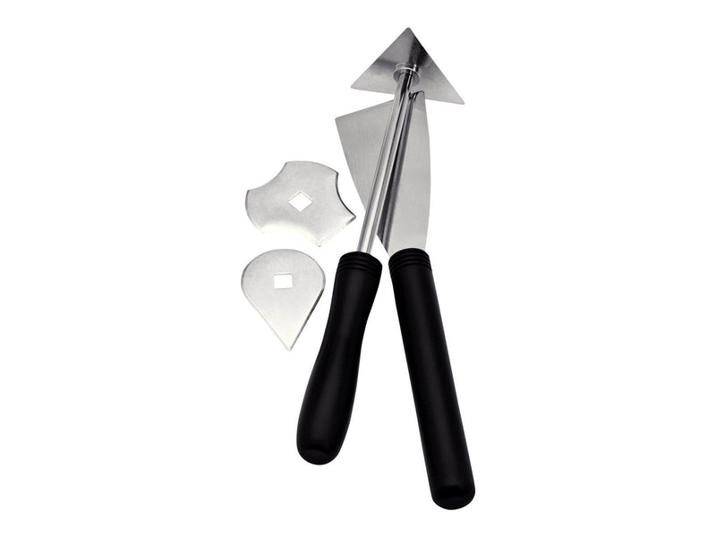 Rapid Hot Air Gun Paint Scraper Set. 5 Pcs