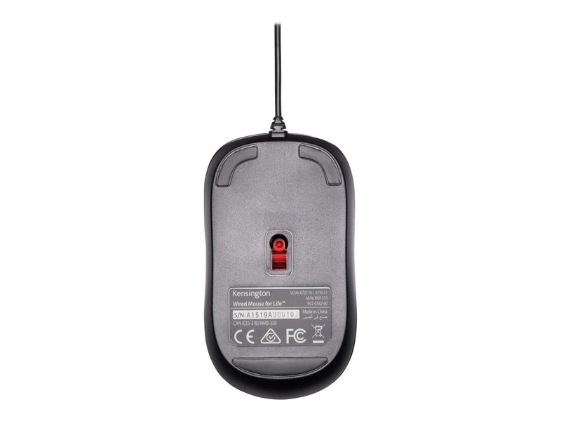 Kensington ValuMouse™ 3-Tasten Maus, schwarz - Maus (Schwarz)