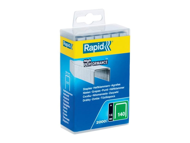 Rapid Staples140/16 Galv 2M PP