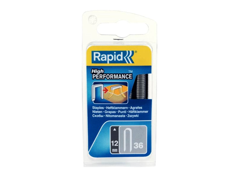 Rapid Cable Staples 36/12 Galv Blister864pcs