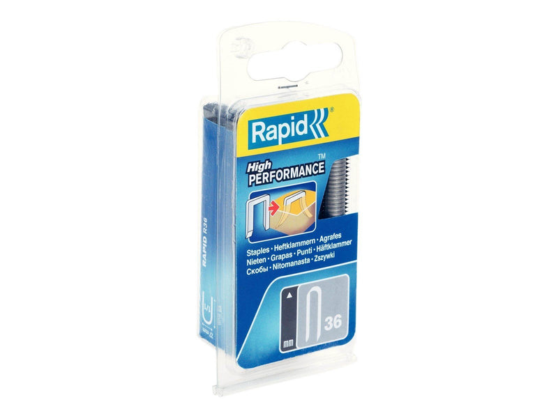 Rapid Cable Staples 36/12 Galv Blister864pcs