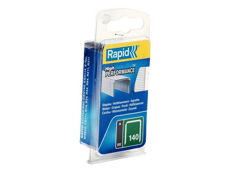 Rapid Staples 140/12 Galv 0.65M Blister