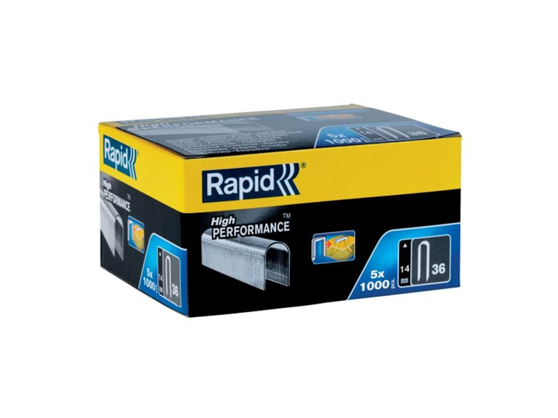 Rapid Cable Staples 36/14 DP Galv 5x1M