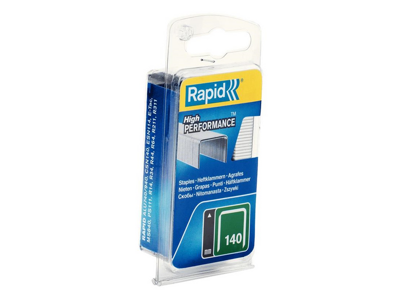 Rapid Staples 140/14 Galv 0.65M Blister