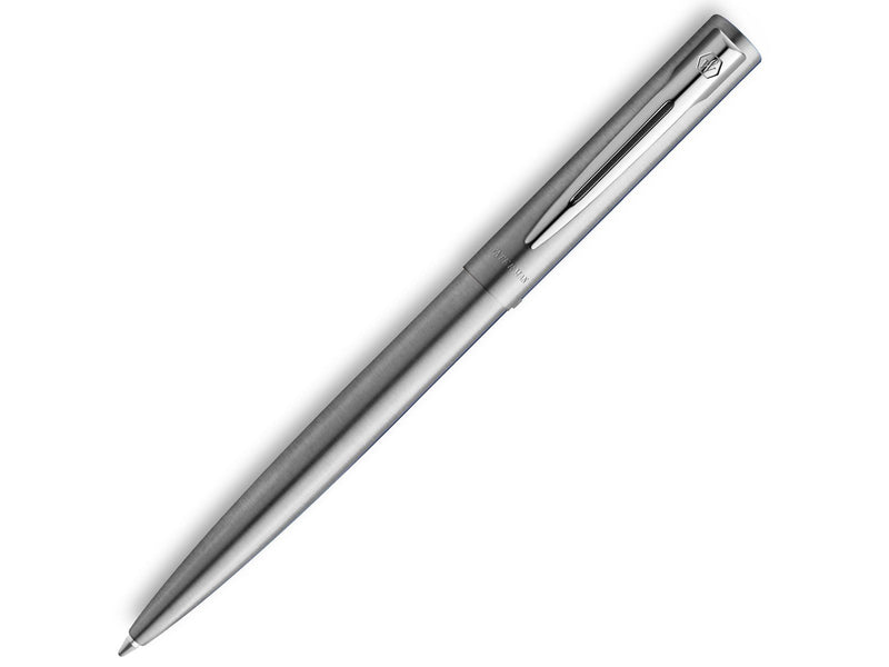 Waterman Allure Kugelschreiber | Edelstahl | Mittlerer Punkt | Blaue Tinte