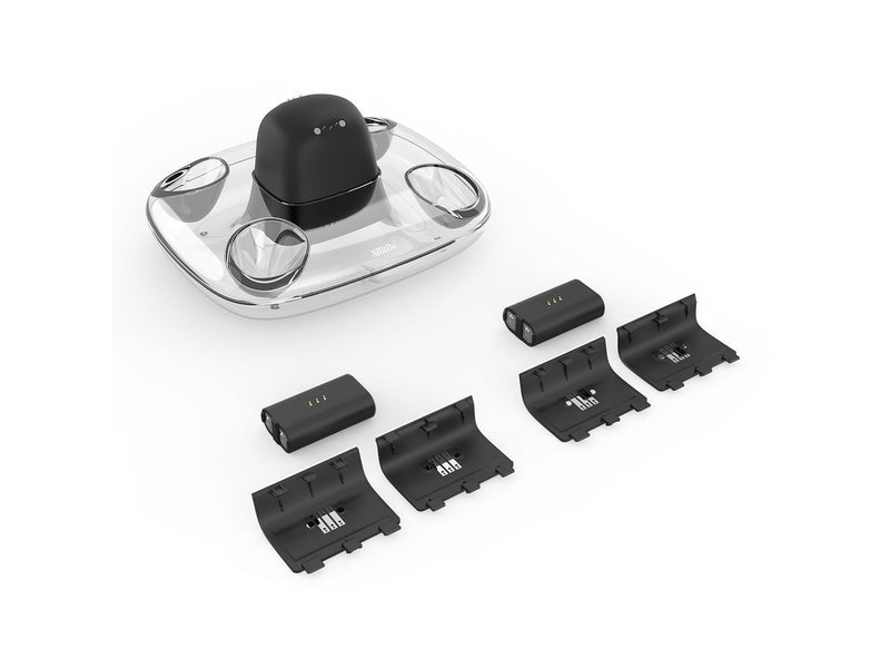 8BitDo Dual Charging Dock + 2 batteries for Xbox One + Series X/S - Black - Microsoft Xbox One
