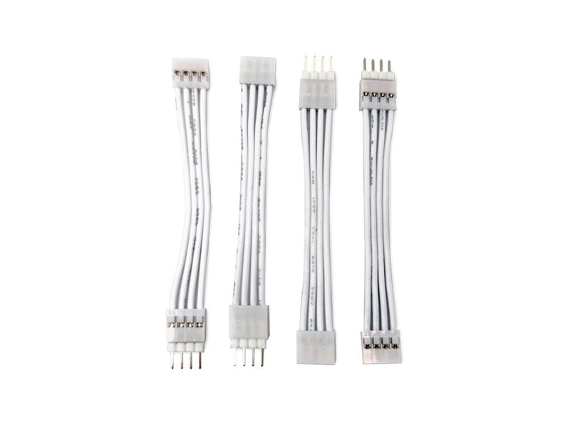 Light Solutions Cable for Philips Hue Gradient LightStrip - 5cm - White - 4 pcs