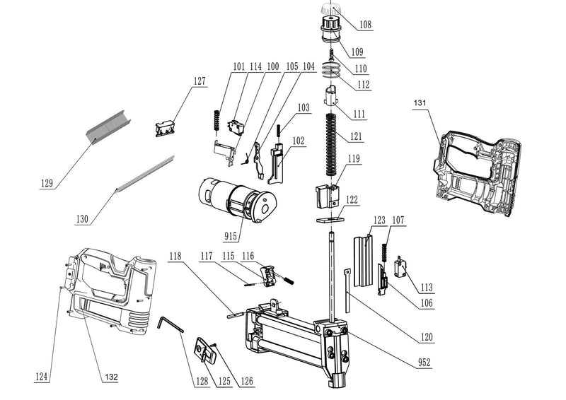 Einhell Akku-Nagler TE-CN 18 Li - Solo (4257790)