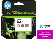 HP Original 62XL Druckerpatrone - cyan, magenta, gelb (C2P07AE)