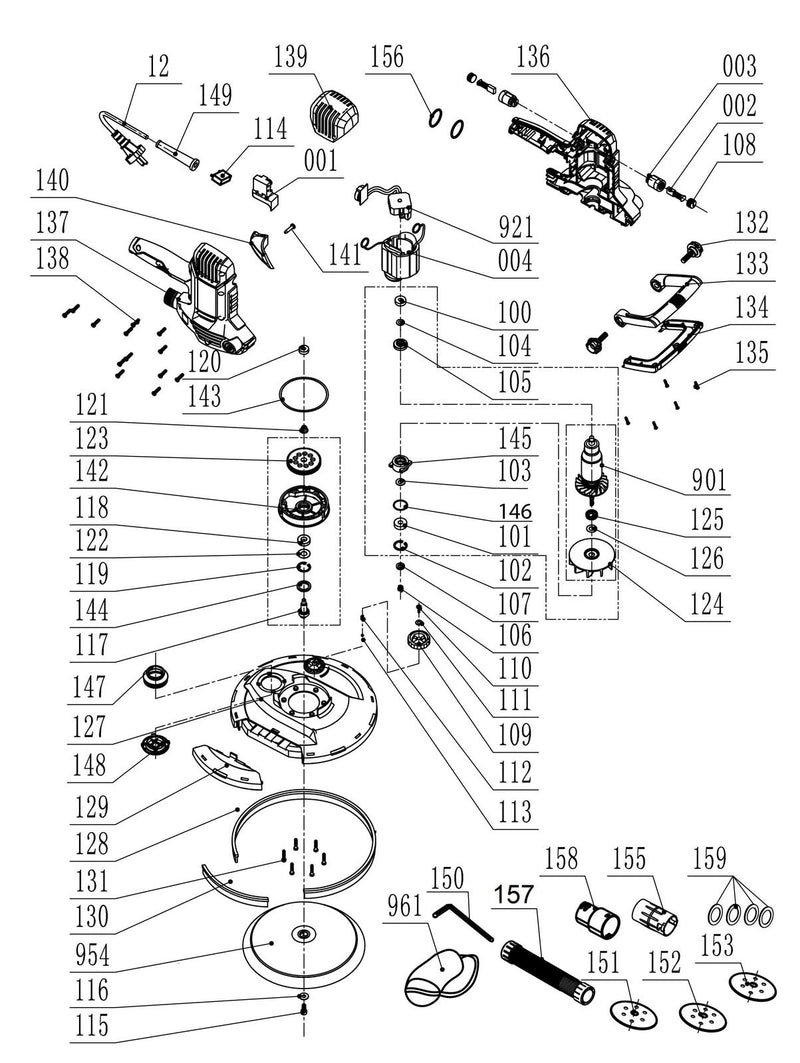 Einhell Trockenbauschleifer TC-DWS 225 (4259945)