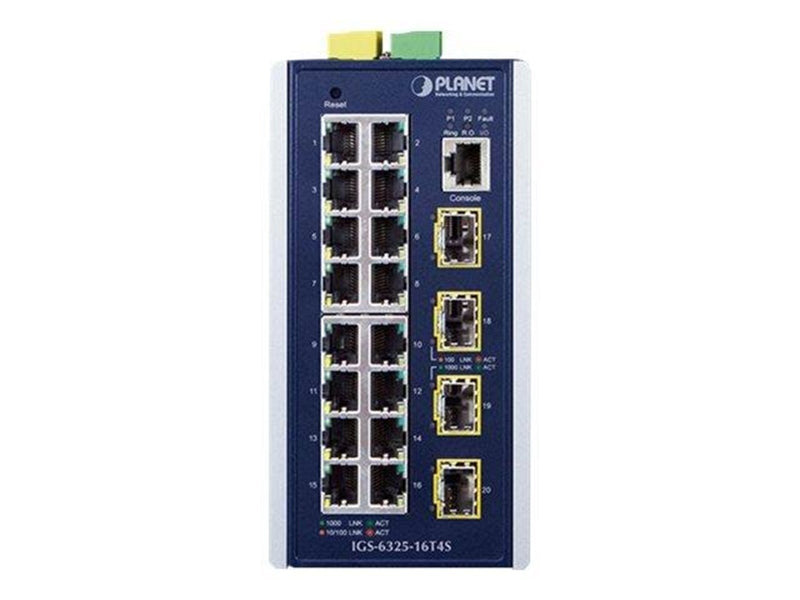 PLANET IGS-6325-16T4S - switch - 20 ports - Managed