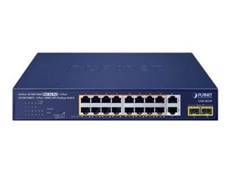 PLANET GSD-2022P - switch - 20 ports - unmanaged