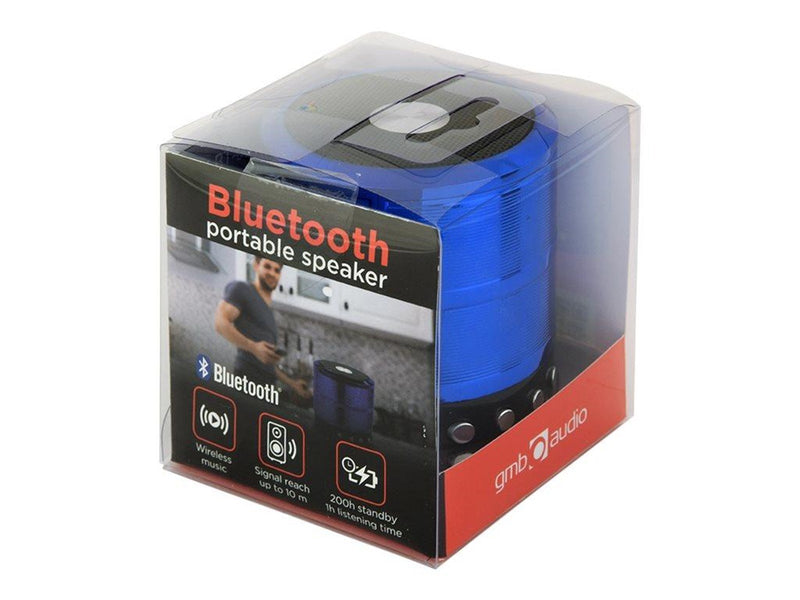 Gembird SPK-BT-08-B - speaker - for portable use - wireless