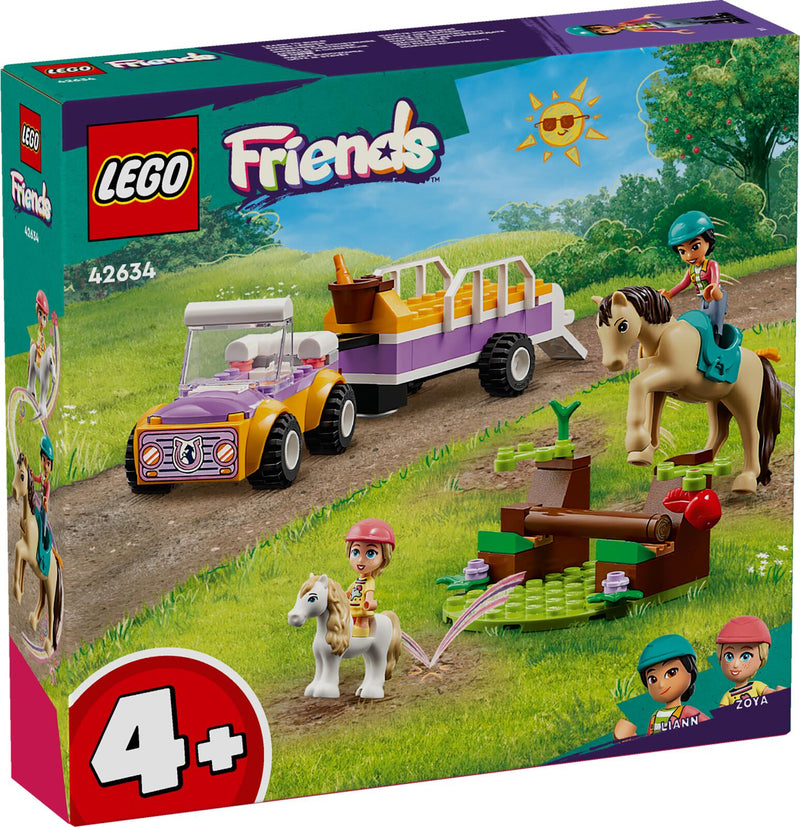 LEGO® Friends 42634 Pferde- und Pony-Anhänger