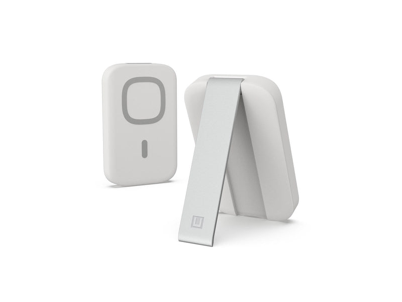 UAG U Lucent PowerBank MagSafe Kickstand - marshmallow - 4000 mAh Powerbank (Akku) - Weiß - 4 Ah