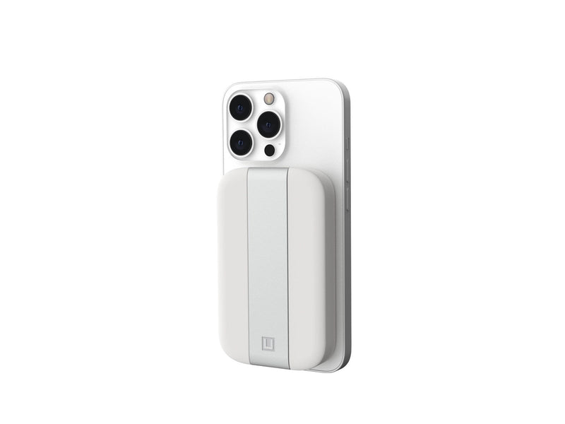 UAG U Lucent PowerBank MagSafe Kickstand - marshmallow - 4000 mAh Powerbank (Akku) - Weiß - 4 Ah