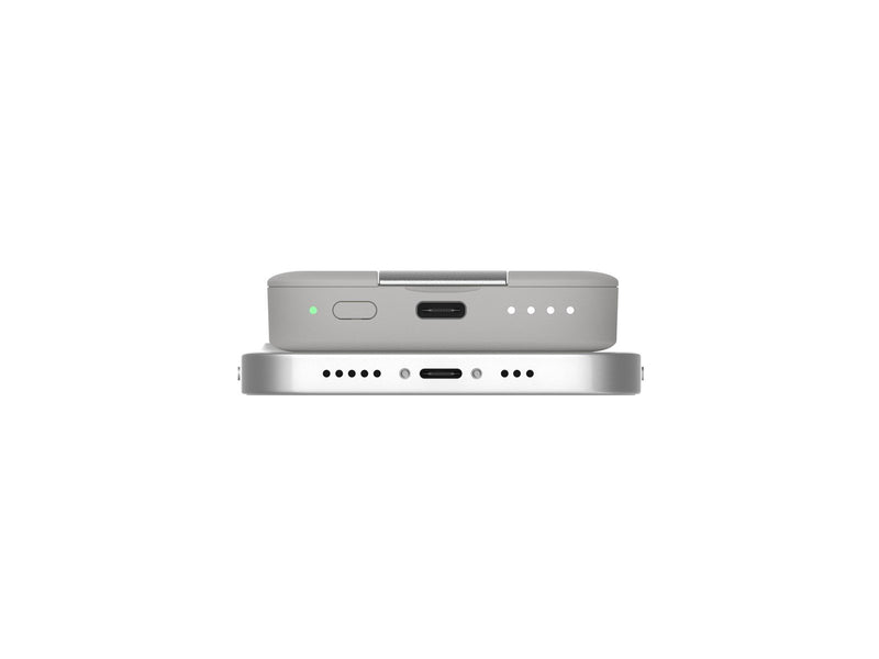 UAG U Lucent PowerBank MagSafe Kickstand - marshmallow - 4000 mAh Powerbank (Akku) - Weiß - 4 Ah