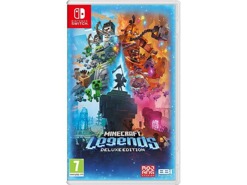 Minecraft Legends (Deluxe Edition) - Nintendo Switch - Real Time Strategy - PEGI 7