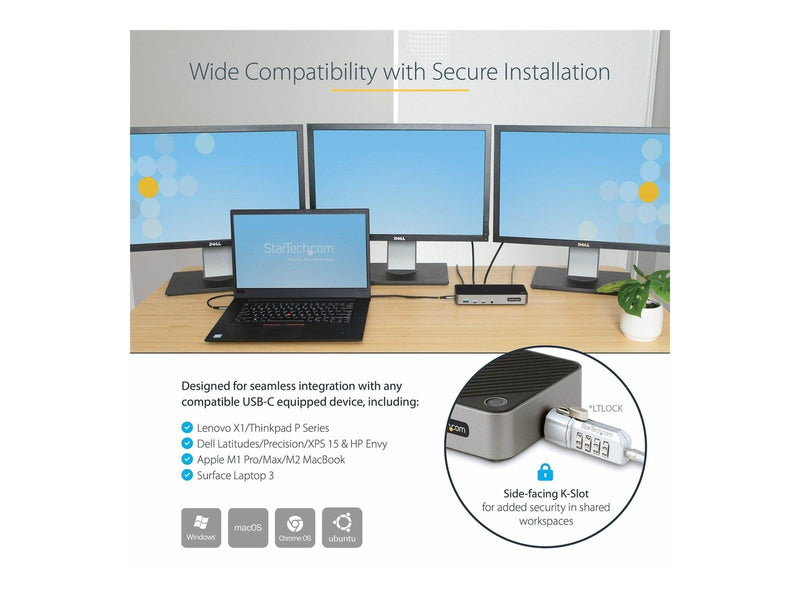 StarTech.com 116E-USBC-DOCK
