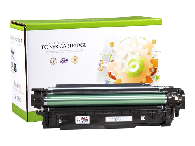 Static Control - black - toner cartridge (alternative for: HP CE400X) - Tonerpatrone Schwarz