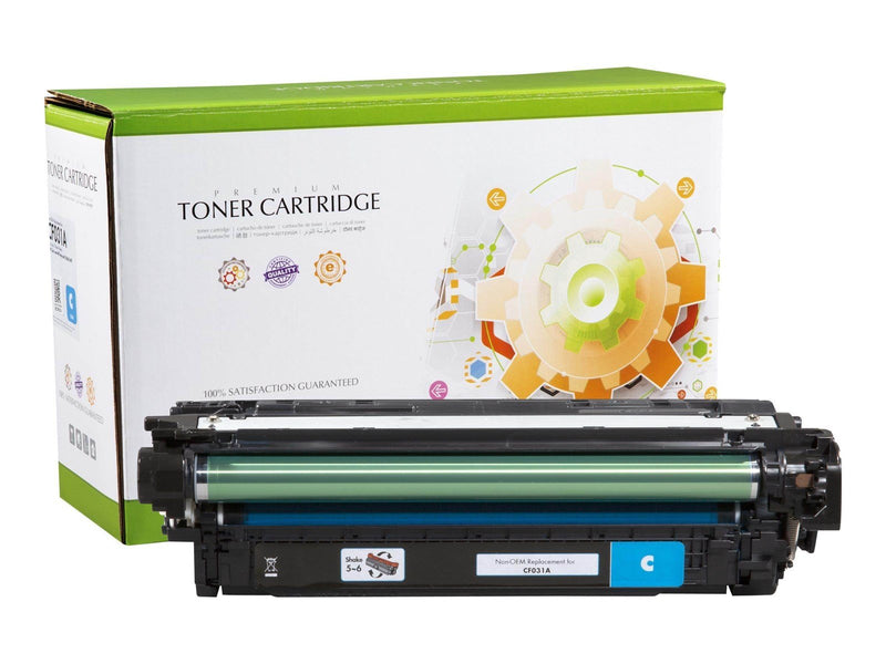 Static Control - cyan - remanufactured - toner cartridge (alternative for: HP CF031A) - Tonerpatrone Cyan