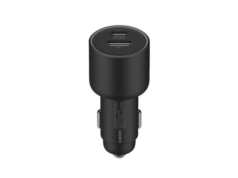 Xiaomi 67W USB-C + USB-A Car Power Adapter